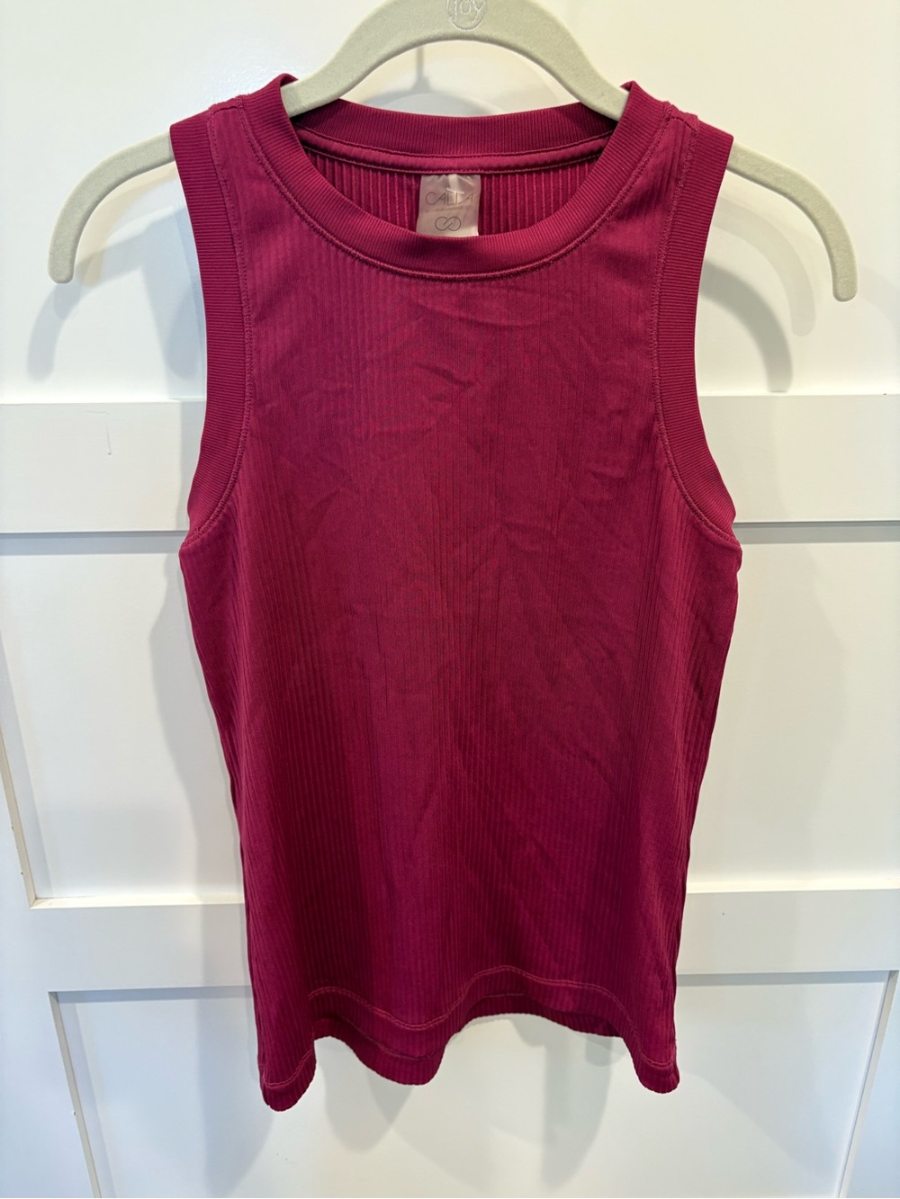 Calia Ribbed Tank Top - Berry